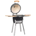 Churrasqueira Kamado De Cerâmica E Defumador 81 Cm Vidaxl