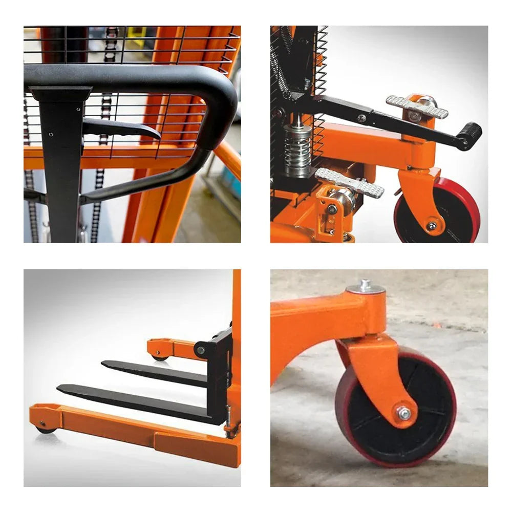 Transpaleteira manual de elevação alta SFH22AG de 2025 – capacidade 1000 kg