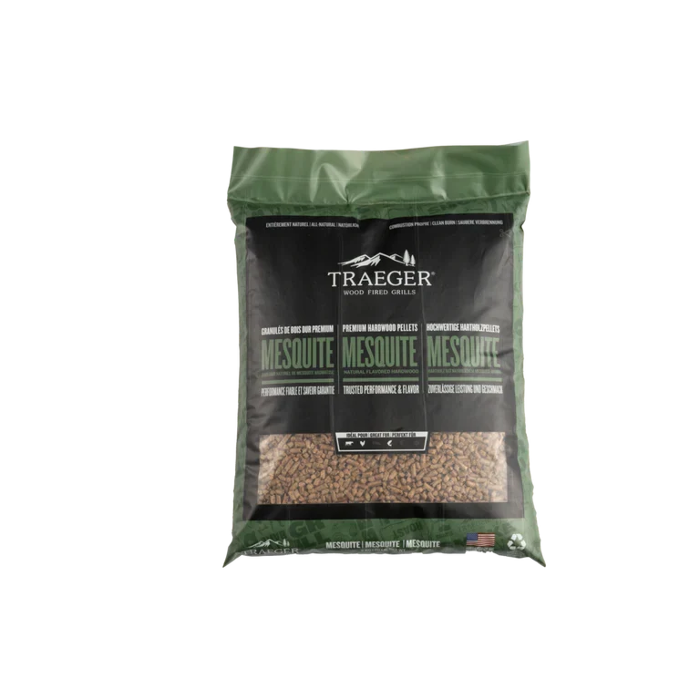 Pellets de madeira de algarobeira para churrasqueira Traeger