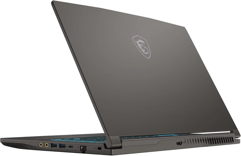 MSI Thin 15 B12UC-1842XES - Notebook 15.6" Full HD (Intel Core i5-12450H, 16GB RAM, 512GB SSD, NVIDIA RTX 3050, Sem Sistema Operacional) Cor Cinza - Teclado QWERTY espanhol