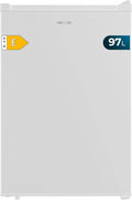 Cecotec Congelador Vertical de Mesa 97 L Bolero CoolMarket TF 97 Branco, Classe Energética E, Design compacto, Porta reversível, 3 Gavetas, Medidas 55,1 x 57,5 x 83,5 cm, Cor Branco