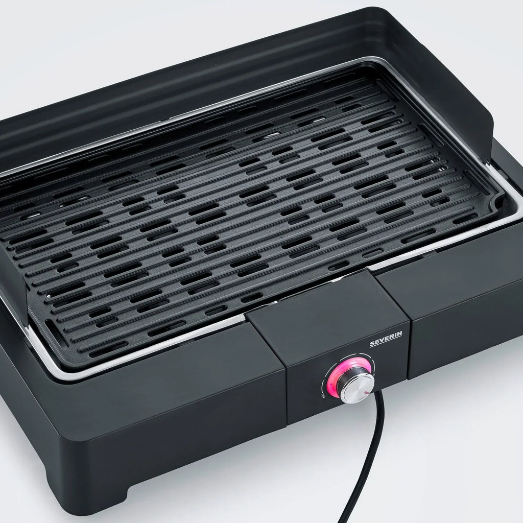 Churrasqueira De Mesa Elétrica Grelhador Ranhurado 2200 W PG 8567 Severin
