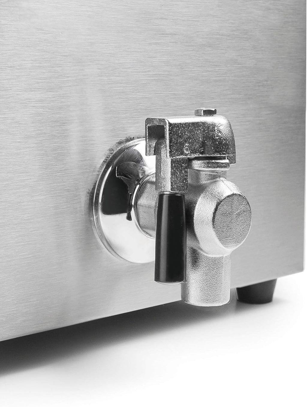 Lacor 69468 69468 - Fritadeira Elétrica Profissional com Torneira, 3250 W, 8 L, Aço Inoxidável