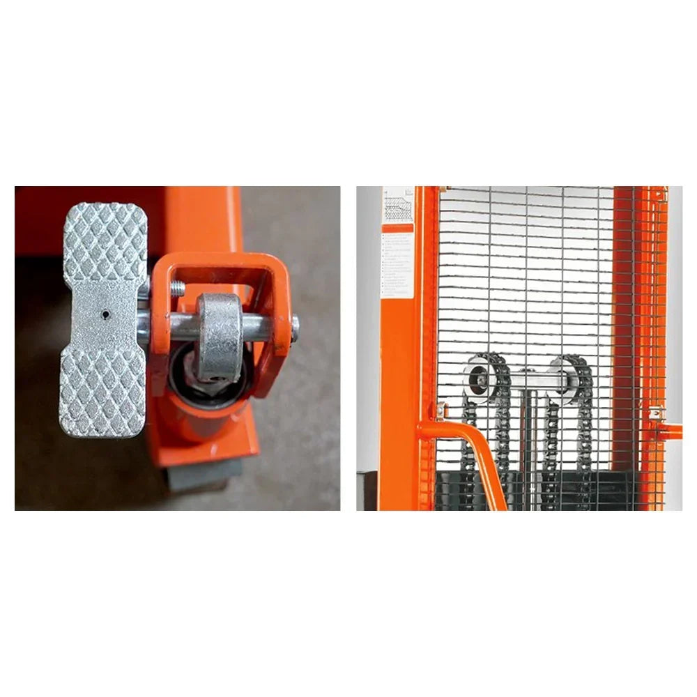 Transpaleteira manual de elevação alta SFH22AG de 2025 – capacidade 1000 kg