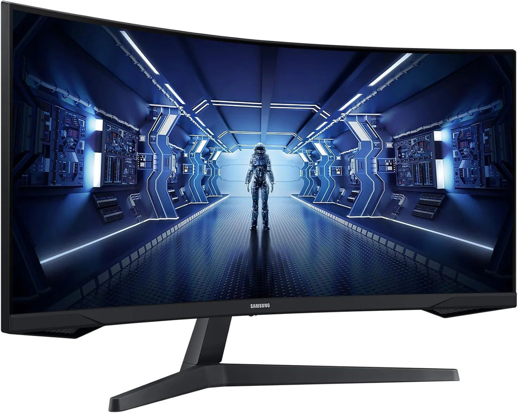 Monitor Samsung LC34G55TWWPXEN, Preto, 34"