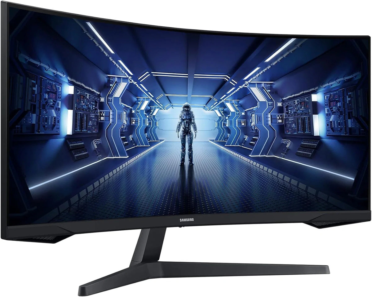 Monitor Samsung LC34G55TWWPXEN, Preto, 34"