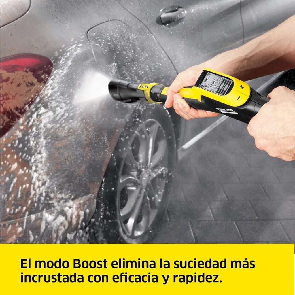Lavadora de Alta Pressão Kärcher K 7 Premium Smart Control Flex Home, Pressão: 180 bar, Vazão: 600 l/h, Rendimento: 60 m²/h, Filtro de água, Peso: 18 kg, Mangueira Flex, Lança Vario Power