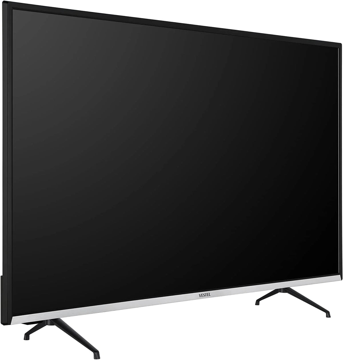Daewoo 43DM65QV - Smart TV QLED 43 Polegadas 4K HDR, Dolby Vision & Dolby Atmos, Compatível com Alexa, Pedestal Central, Design sem Bordas