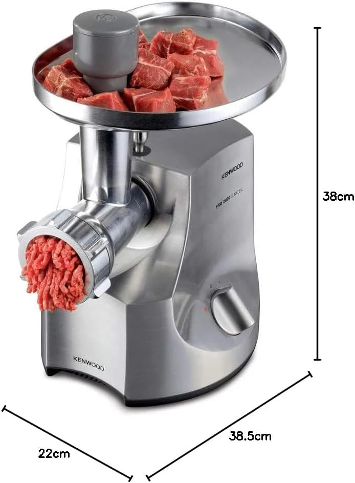 Kenwood MG700 Moedor de Carne, Prata