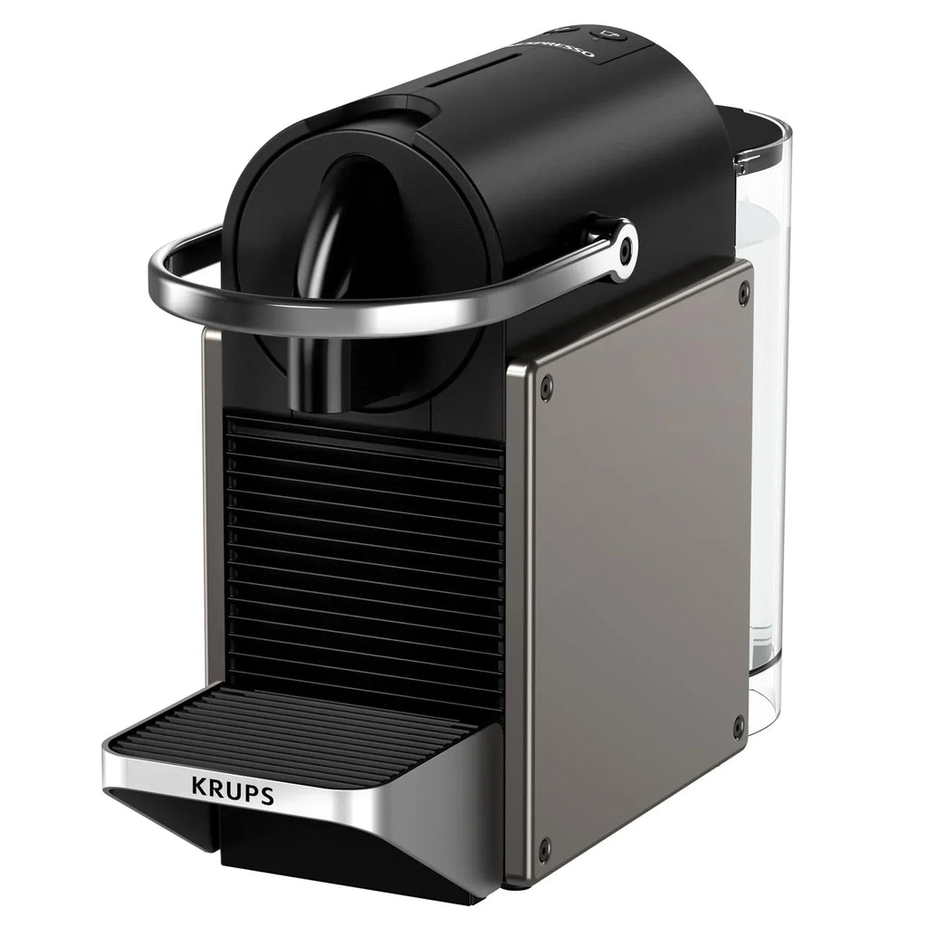 2025 Cafeteira de Cápsulas Krups Nespresso Pixie Redesign | Espresso e Lungo | Estilo industrial | Baixo consumo de energia | Desligamento automático | Bandeja ajustável | Cápsulas recicláveis | Modelo XN306T