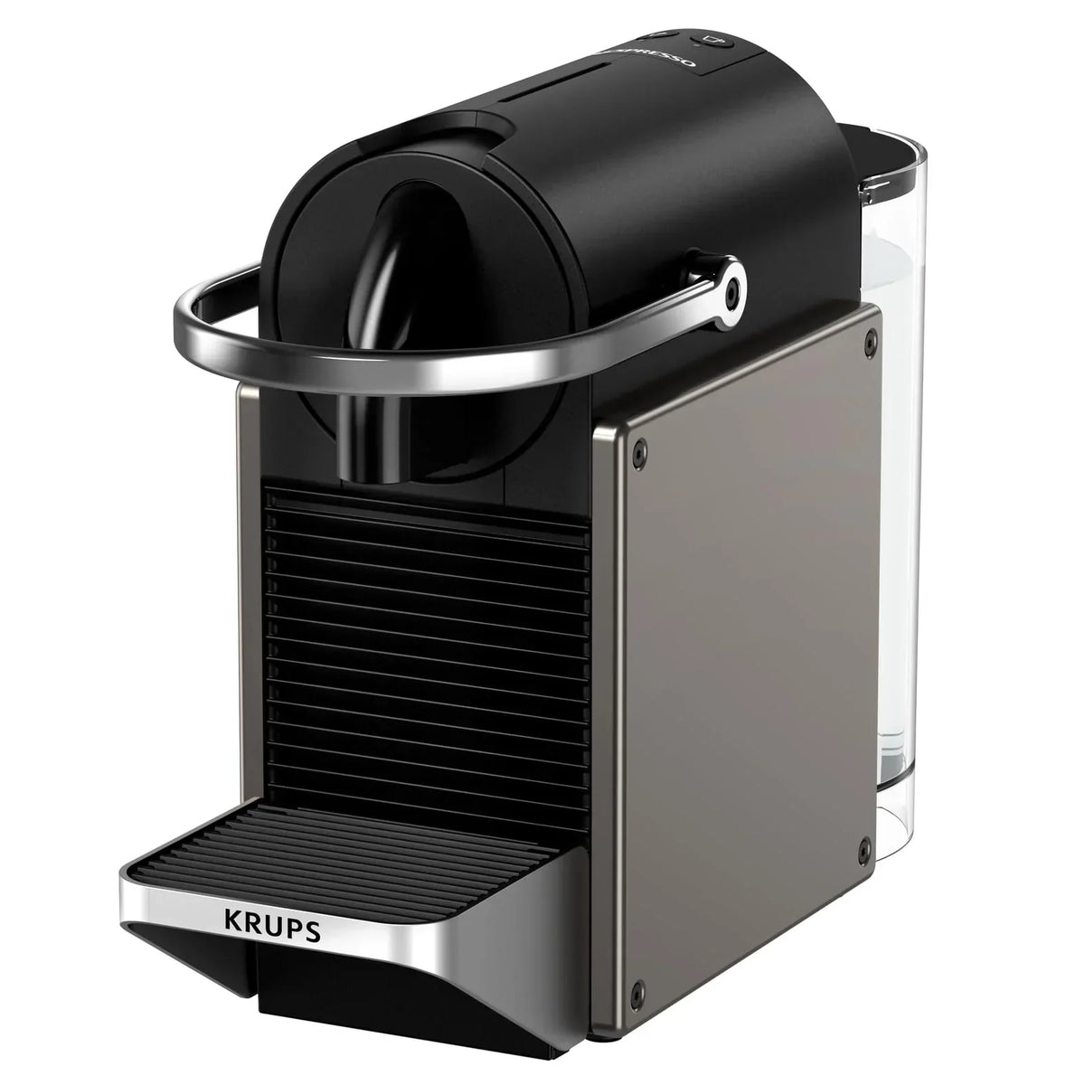 2025 Cafeteira de Cápsulas Krups Nespresso Pixie Redesign | Espresso e Lungo | Estilo industrial | Baixo consumo de energia | Desligamento automático | Bandeja ajustável | Cápsulas recicláveis | Modelo XN306T