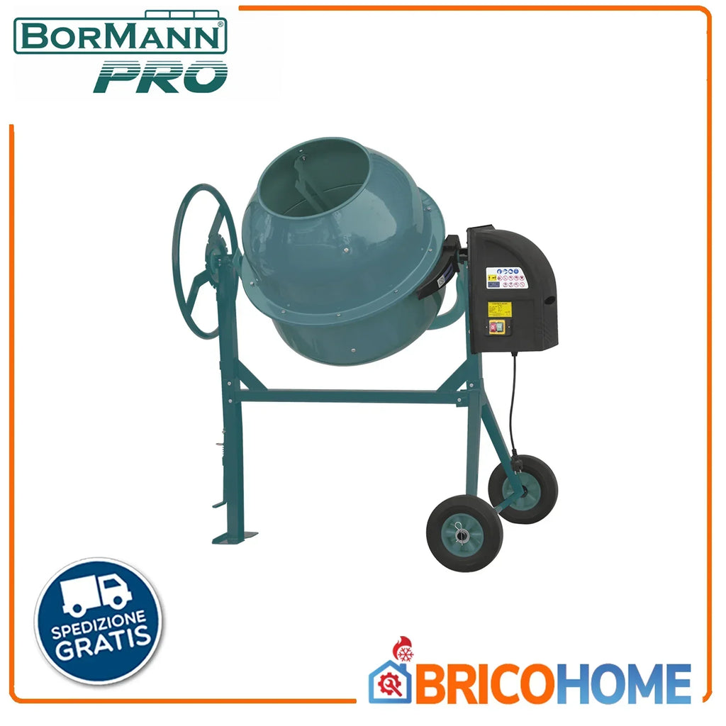 Betoneira Elétrica BORMANN Pro 180 L 800 W BMX1810 2026