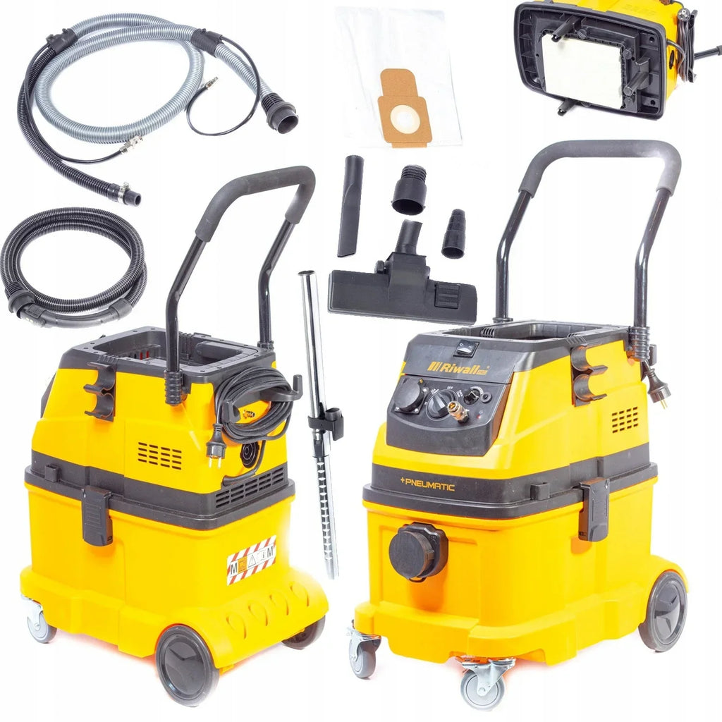 Aspirador Industrial Riwall dr Gnot SEM PÓ, SACUDIDOR AUTOMÁTICO + PNEU
