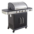Cook'in Garden Churrasqueira a Gás com Pedestal 4 Queimadores 14,5kW - AM064SBI