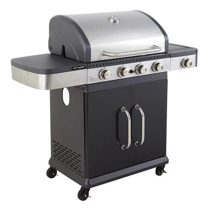 Cook'in Garden Churrasqueira a Gás com Pedestal 4 Queimadores 14,5kW - AM064SBI