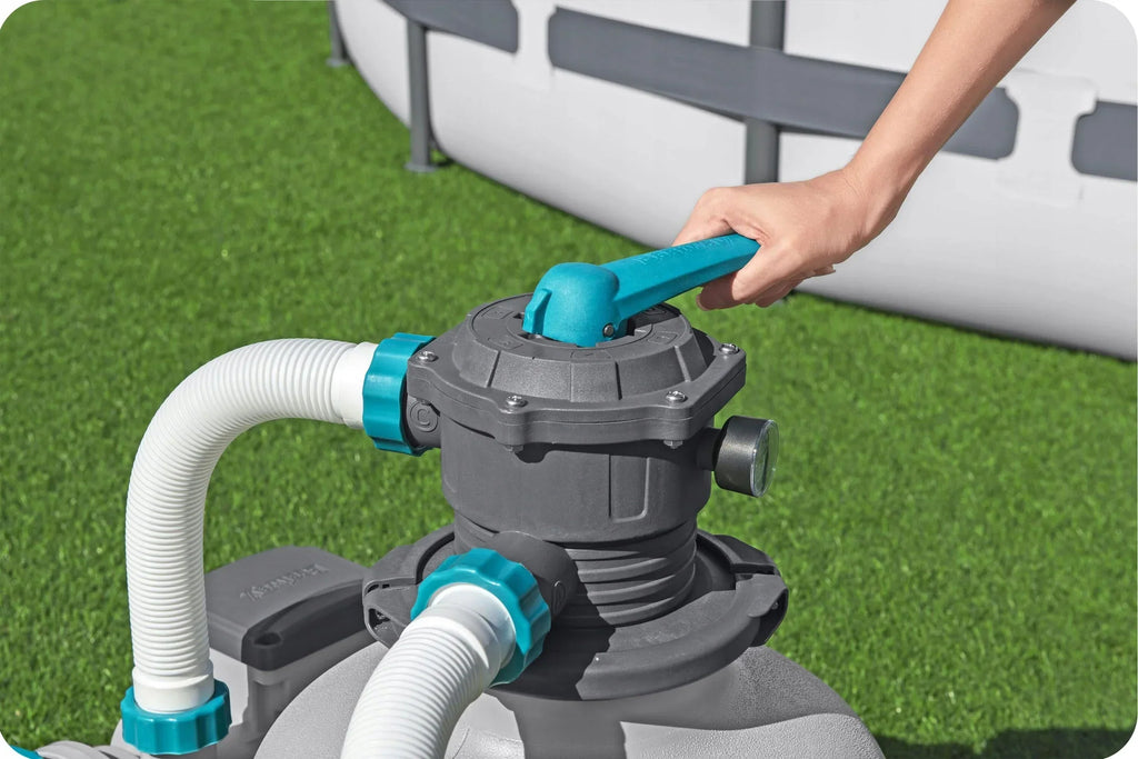 Bomba de Areia para Piscina Filtro para Piscina 11355 L/h Conexões Mangueiras Bestway