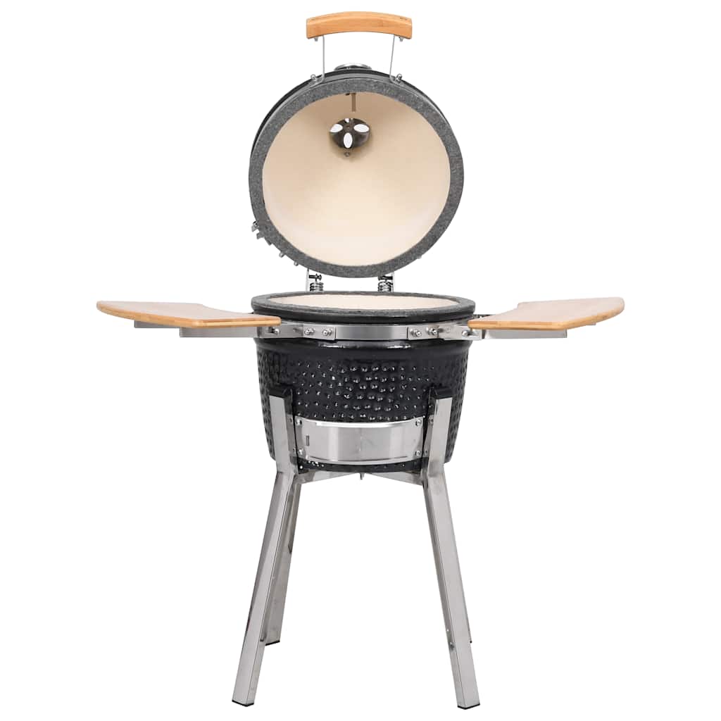 Churrasqueira e defumador Kamado de cerâmica 81 cm v7356