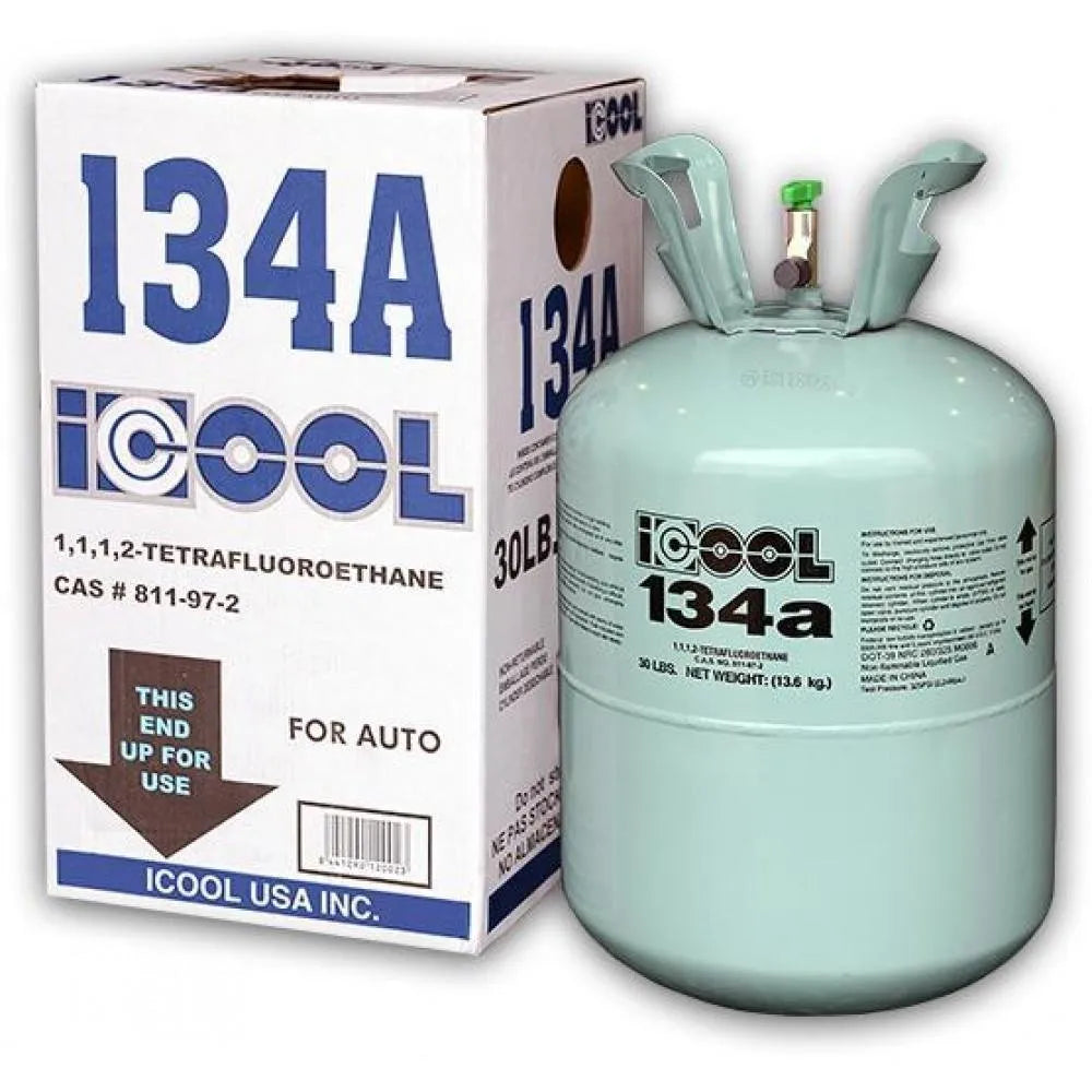 Gás Refrigerante R134A, Garrafa Cheia de R-134A, Peso Líquido, Adequado para Ar Condicionado Automotivo e Refrigeradores