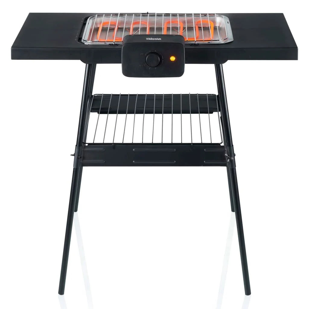 Churrasqueira Elétrica com Suporte Bq-2870 Preta 2000 W Tristar