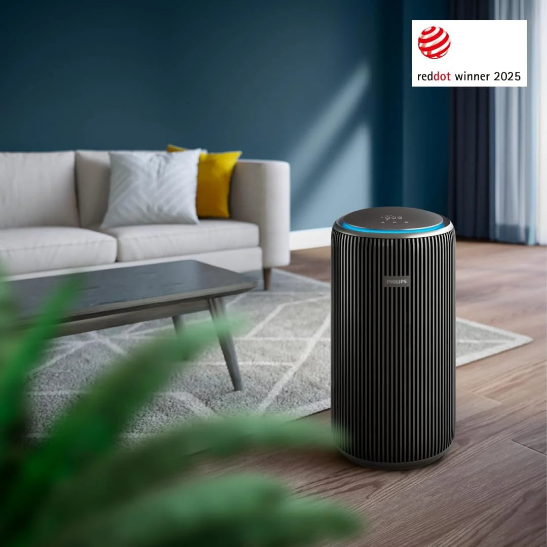 Purificador de ar Série 4200, HEPA NanoProtect + filtro duplo de carvão ativado, CADR 600m³/h para 156m², ultrassilencioso, inteligente e de baixo consumo (AC4221/11)