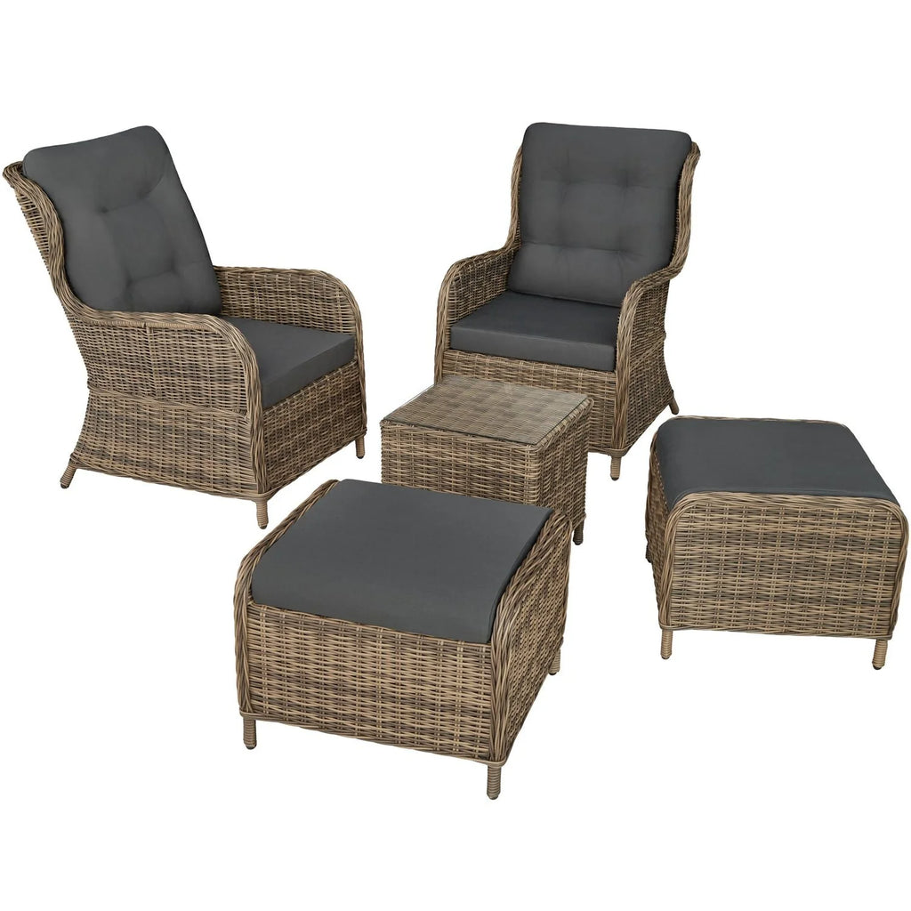 Conjunto de Rattan Benissa - Natural