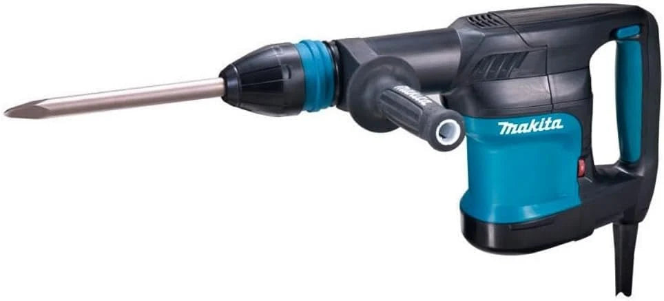 HM0870C - Martelete Demolidor Elétrico com fio Sds Max 1100W 5.1 Kg, Azul