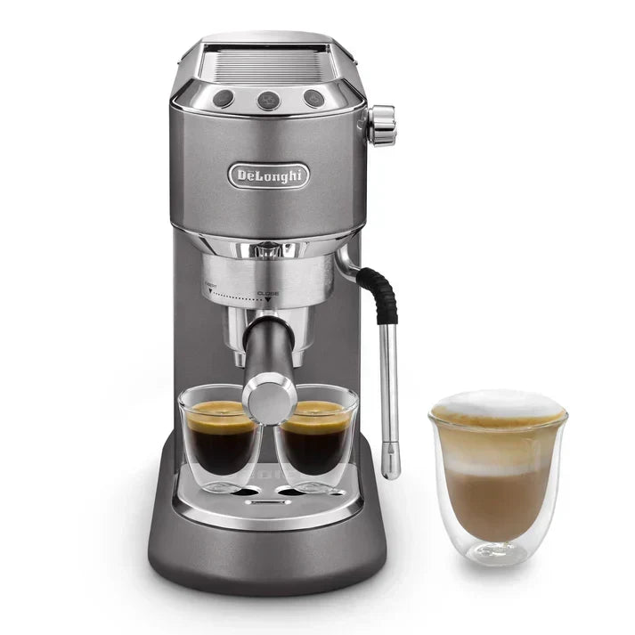 De'Longhi Dedica Arte EC885 - Máquina de café expresso compacta com vaporizador profissional e 15 bar de pressão
