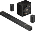 Barra de Som ULTIMEA 5.1.2ch com Dolby Atmos, Alto-Falantes Superiores de Disparo para Cima, Subwoofer Sem Fio e 2 Traseiros, 460W, HDMI eARC, BT 5.4, Sistema de Home Theater Skywave F40 Boom