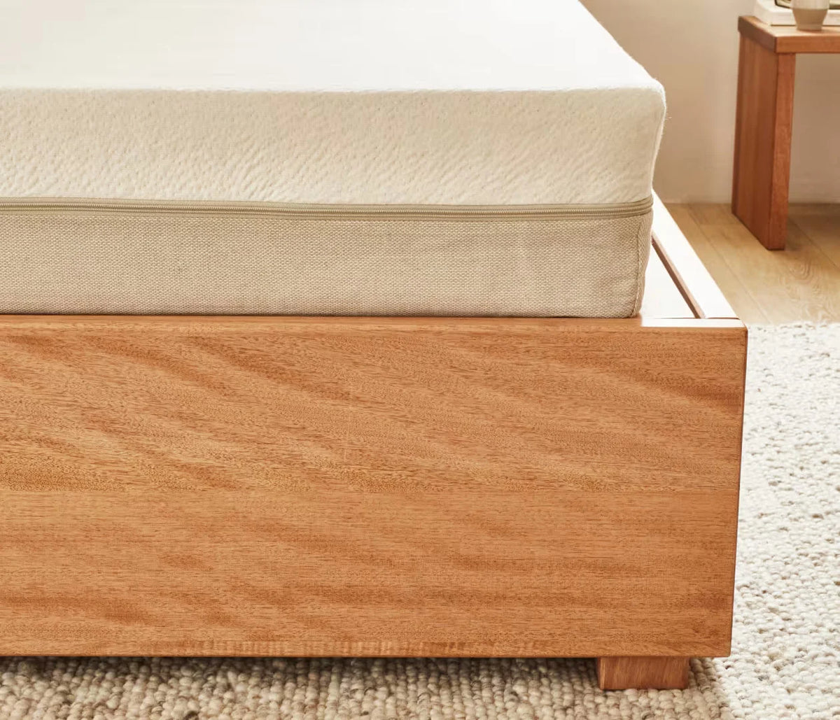 Cama box de madeira maciça LUCA