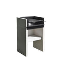 Churrasqueira de Concreto Venit Flex Carbono e Lenha