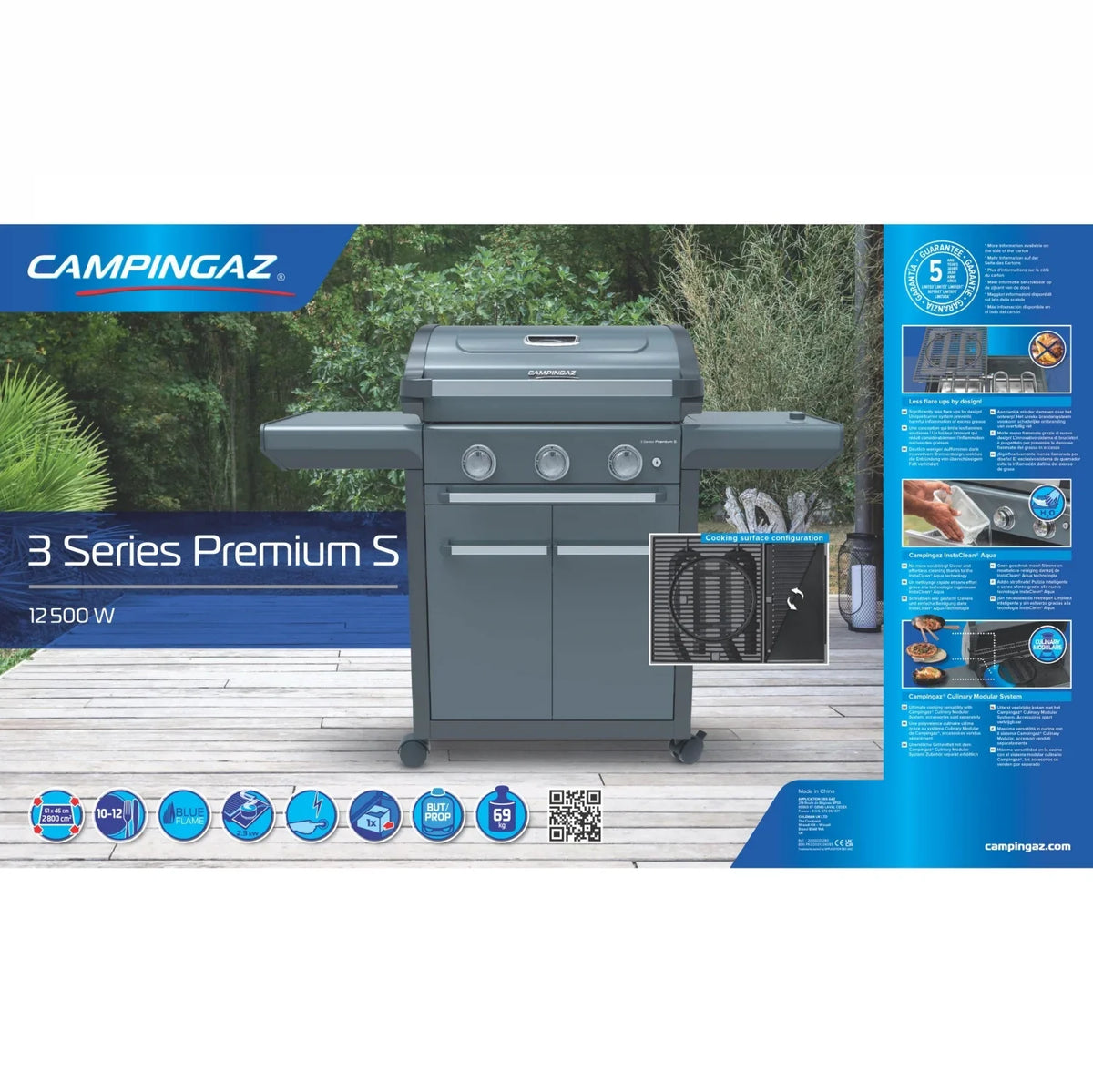 Churrasqueira Campingaz Série 3 Premium S