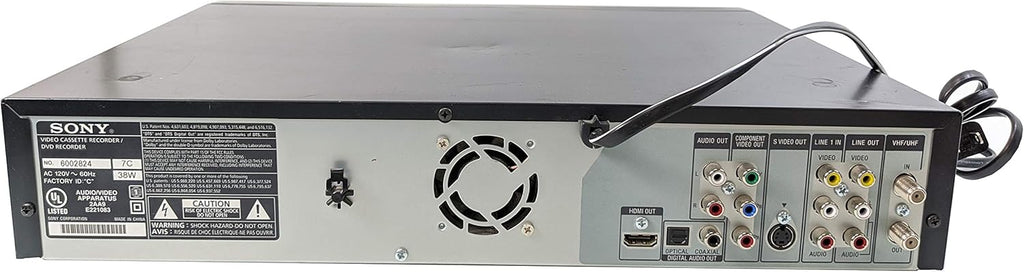 Combo de videocassete VHS para gravador de DVD VCR com controle remoto, HDMI