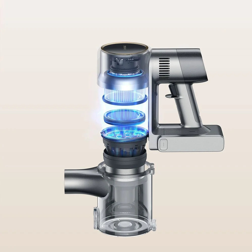 Aspirador de Pó Vertical e Mop Dreame R20 Aqua, 27 kPa, 2 escovas