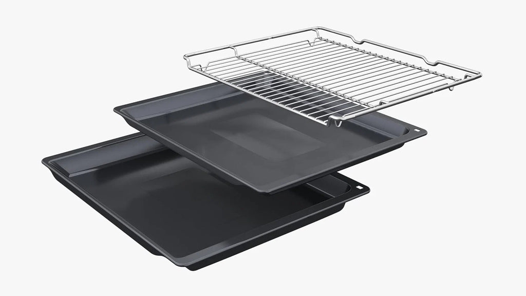 Bosch - Forno Multifunções com Vapor Adicionado, 60 cm, Série 8, Eletrónica TFT TouchControl Plus, AirFry, Home Connect, Preto, HRG7361B1
