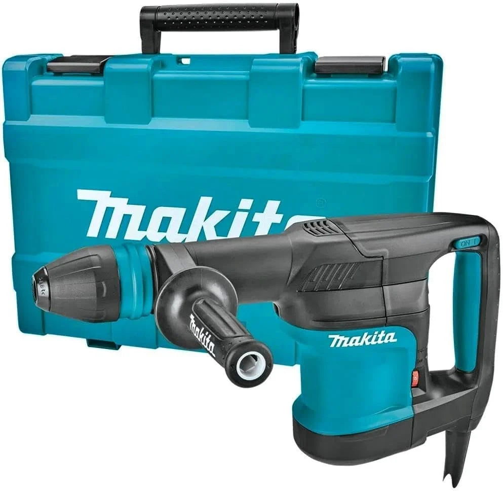 HM0870C - Martelete Demolidor Elétrico com fio Sds Max 1100W 5.1 Kg, Azul
