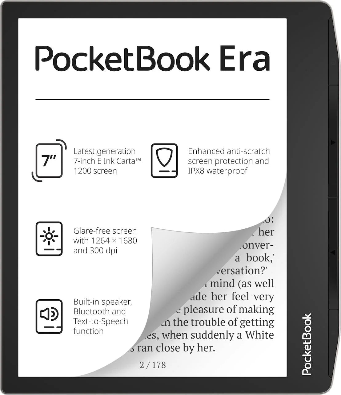 Pocketbook Acessórios para PC e Notebooks Marca Modelo Stardust Silver, Multicolor