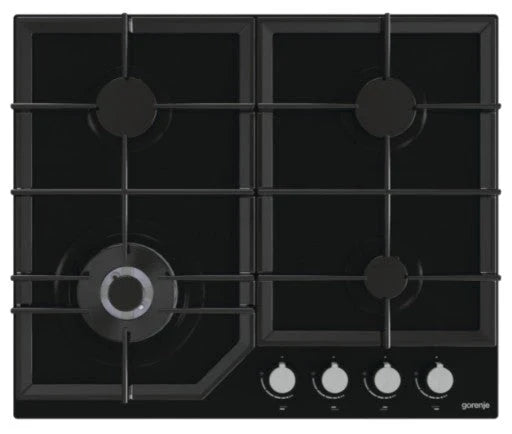 Placa a gás ELECTROLUX EGG6407K 59x51cm 4 queimadores grelha de ferro fundido preta