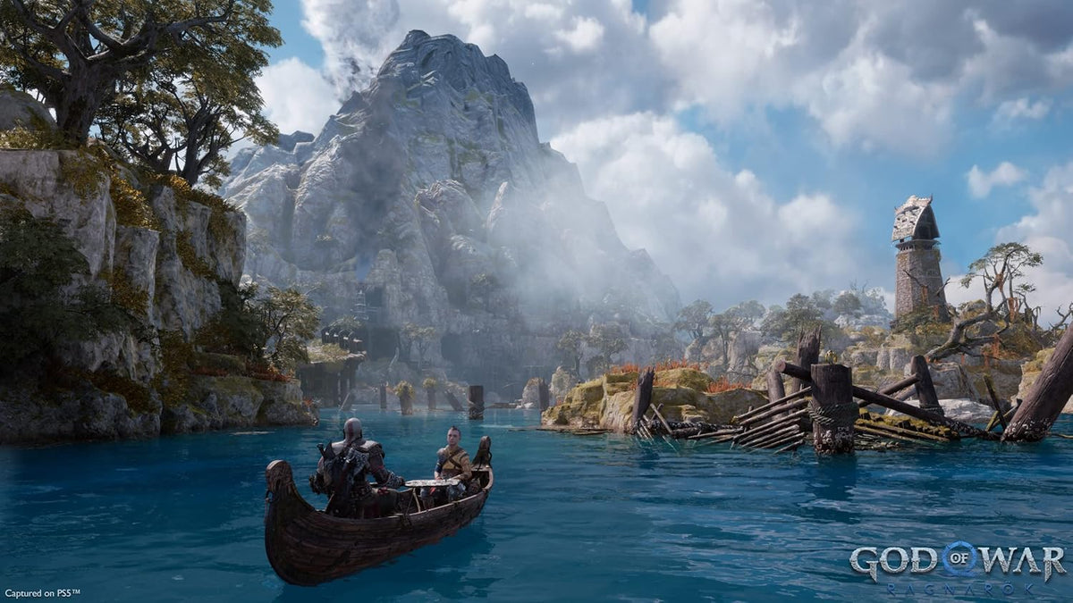 Console Edição Padrão Branca God of War Ragnarok
