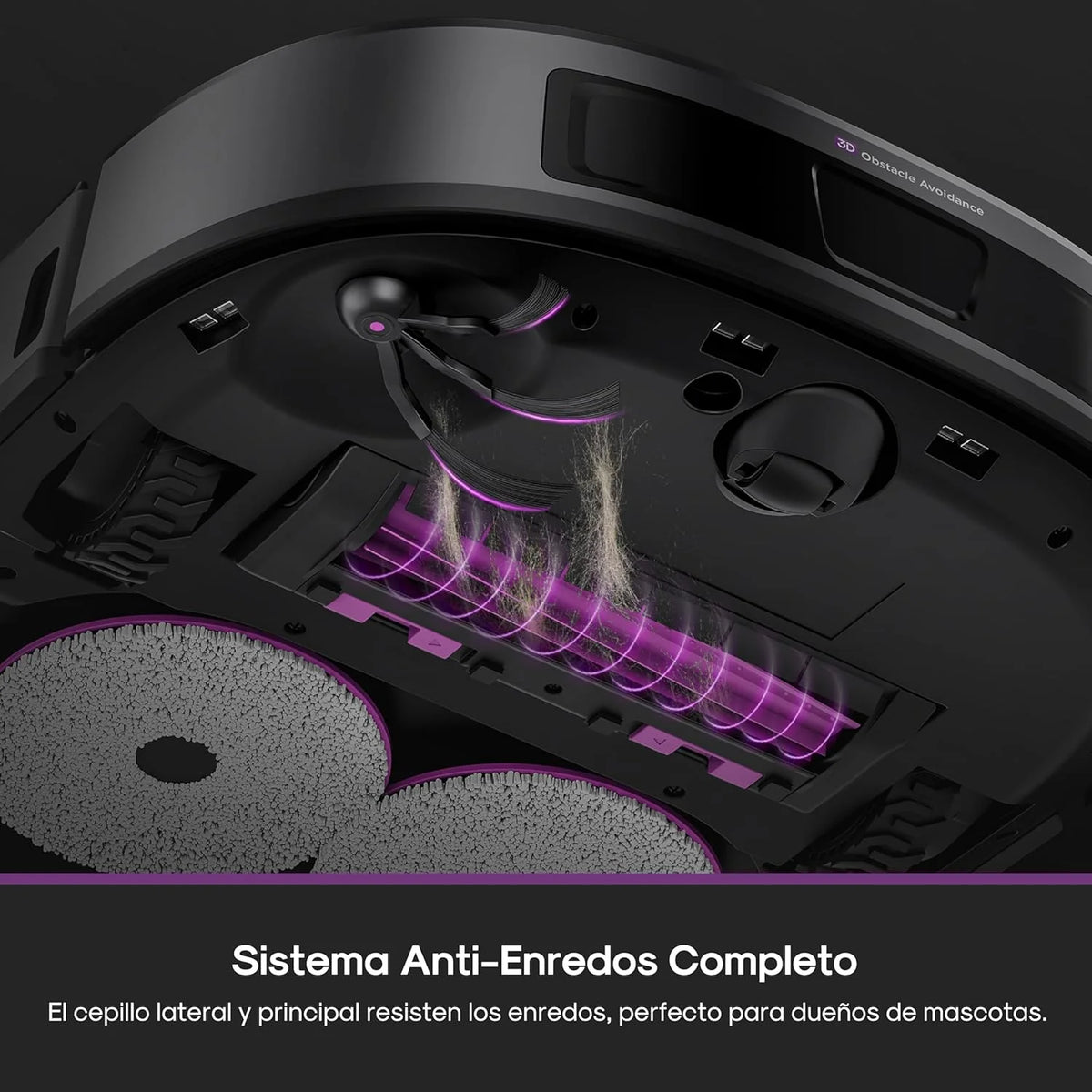 Eureka J15 EVO Ultra Robô Aspirador e Passa Pano 22KPa com Base Multifuncional, Esvaziamento e Limpeza Automáticos, Escova Antiembaraço, Secagem a Ar Quente de Panos, Limpeza Versátil de Tapetes