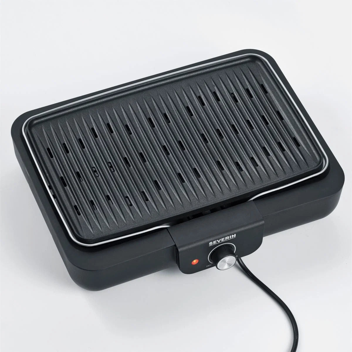 Churrasqueira de Mesa com Grelhador Severin Pg 8556 - 2300 W Preta