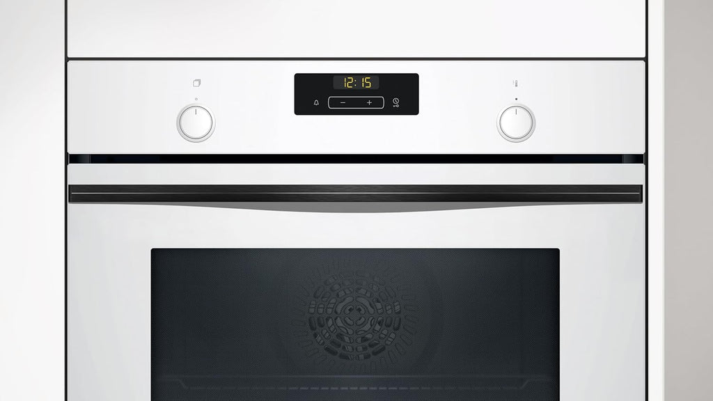 Balay - Forno multifunções, 60 cm, Controlo Comfort, Aqualisis, Calhas de 1 nível, vidro Branco, 3HB5131B3