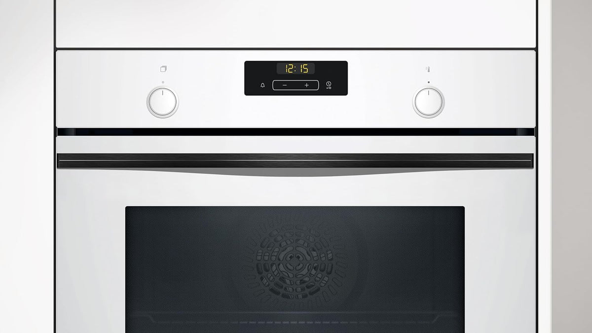 Balay - Forno multifunções, 60 cm, Controlo Comfort, Aqualisis, Calhas de 1 nível, vidro Branco, 3HB5131B3