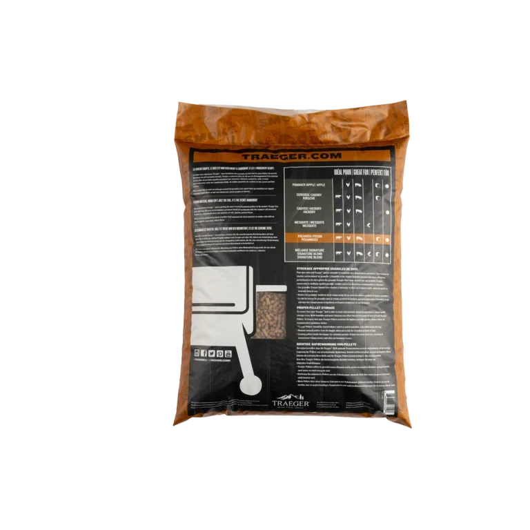 Pecã de Madeira em Pellets Para Churrasco Traeger