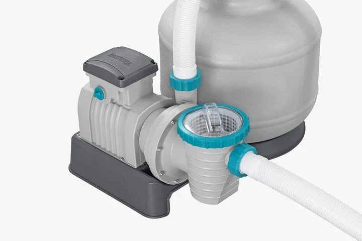 Bomba de Areia para Piscina Filtro para Piscina 11355 L/h Conexões Mangueiras Bestway