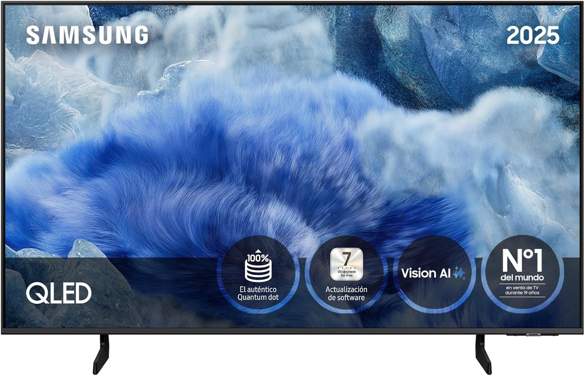 TV 43 polegadas QLED Q8F 4K Smart TV com Visão AI, 100% de volume de cor com Pontos Quânticos, os autênticos Pontos Quânticos e Motion Xcelerator