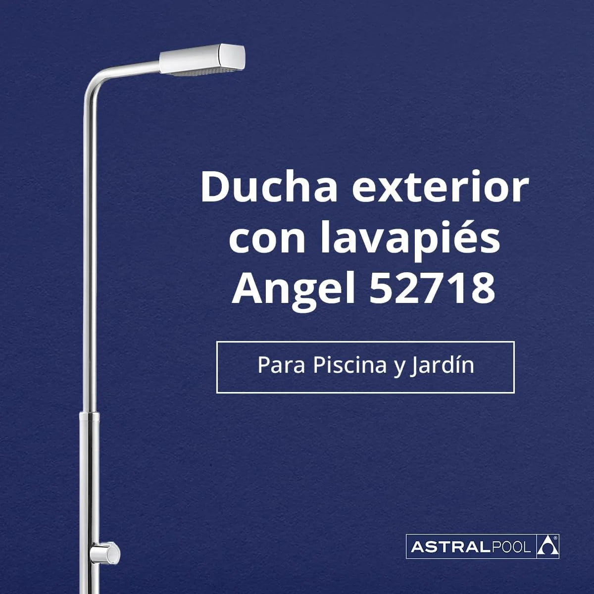 Astralpool - 52718 Ducha Angel para Piscina com Lava-pés