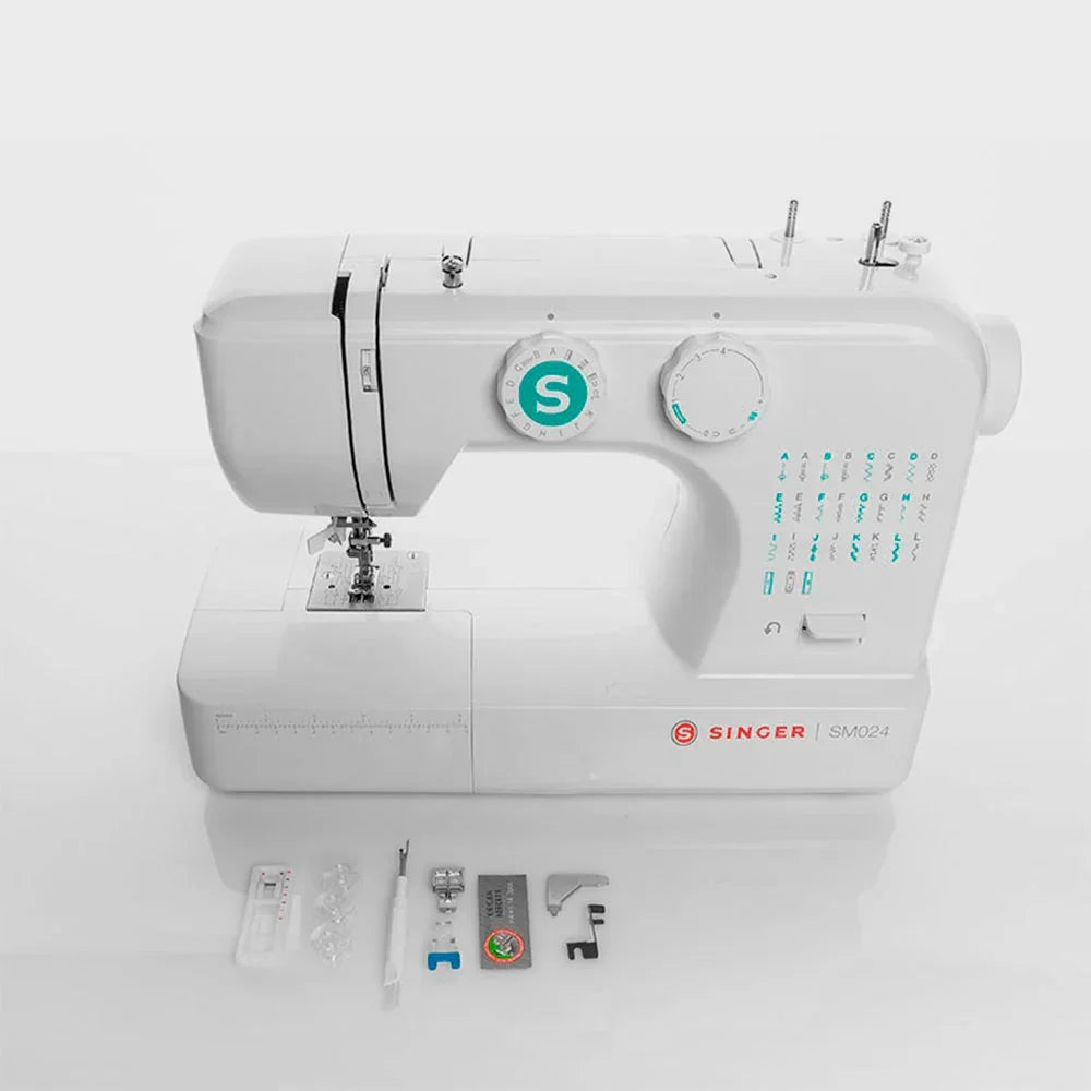 Máquina de Costura Singer SM-024 GRN 24 pontos