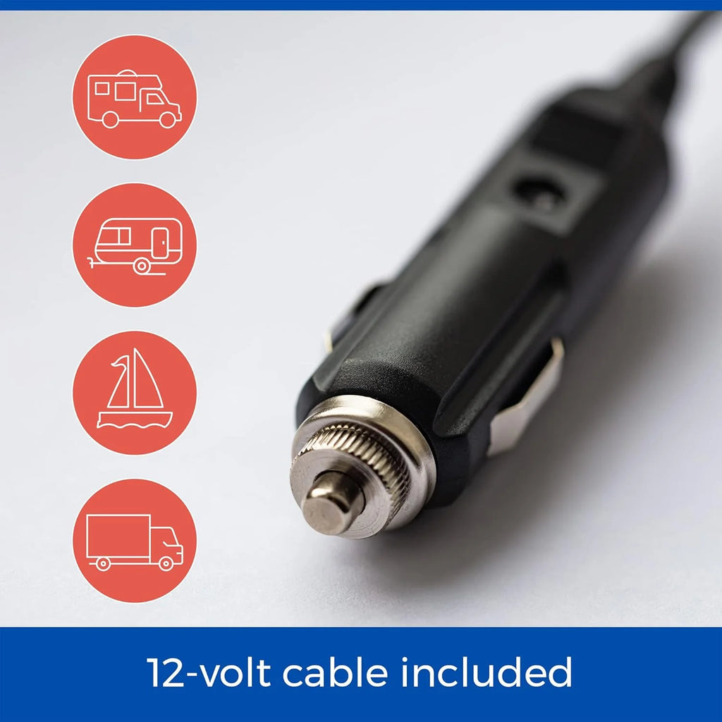 Televisor inteligente Cello sem moldura C1924WS de 19 polegadas, 12 volts, com WebOS rápido, alto-falante Bluetooth, Netflix, ideal para trailers e caminhões.