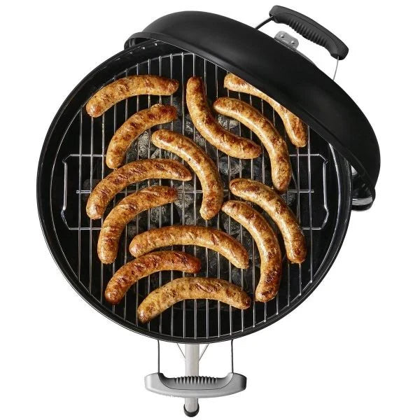 Churrasqueira a Carvão com Rodas Weber Bar-b Kettle Aço Cromado (91 X 47 X 58 Cm)