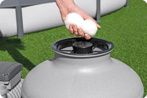 Bomba de Areia para Piscina Filtro para Piscina 11355 L/h Conexões Mangueiras Bestway